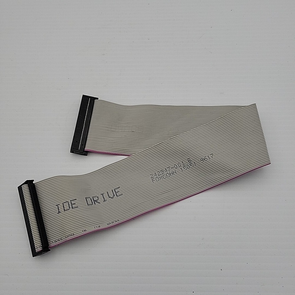 Hung Fu Single Device Hard Drive HDD IDE Cable Flat Ribbon 10in E97252 ASUS